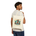 Indigenuity Productions Motif Tote Bag — Vintage Tribal Sail Design Canvas Tote