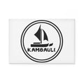 Kamoauli Sailboat Rectangle Magnet — Nautical Boat Logo Fridge Magnet