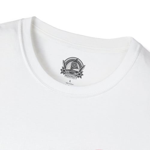 Indigenuity Productions Graphic T-Shirt — Retro Wave Pocket Tee